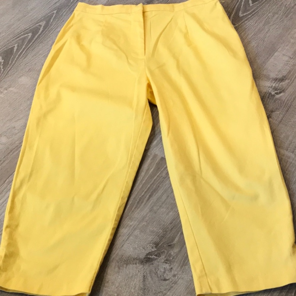 Vintage Blue~~Yellow Capris 💥